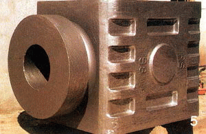 oilfield casting, shell body, sand casting