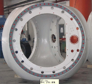 wind power casting, hub